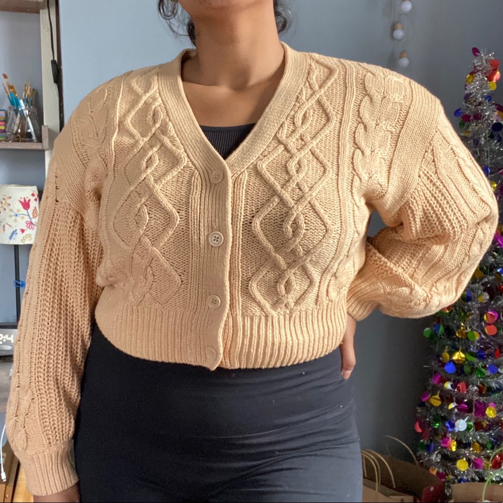 Cable Knit Cardigan
